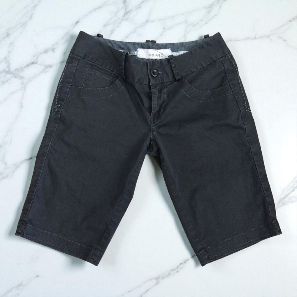 Uniqlo Dark Gray Bermuda Shorts